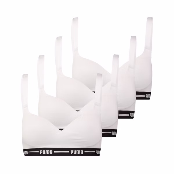 BH - PUMA ICONIC PADDED TOP Vorteilspack BH - PUMA ICONIC PADDED TOP Vorteilspack