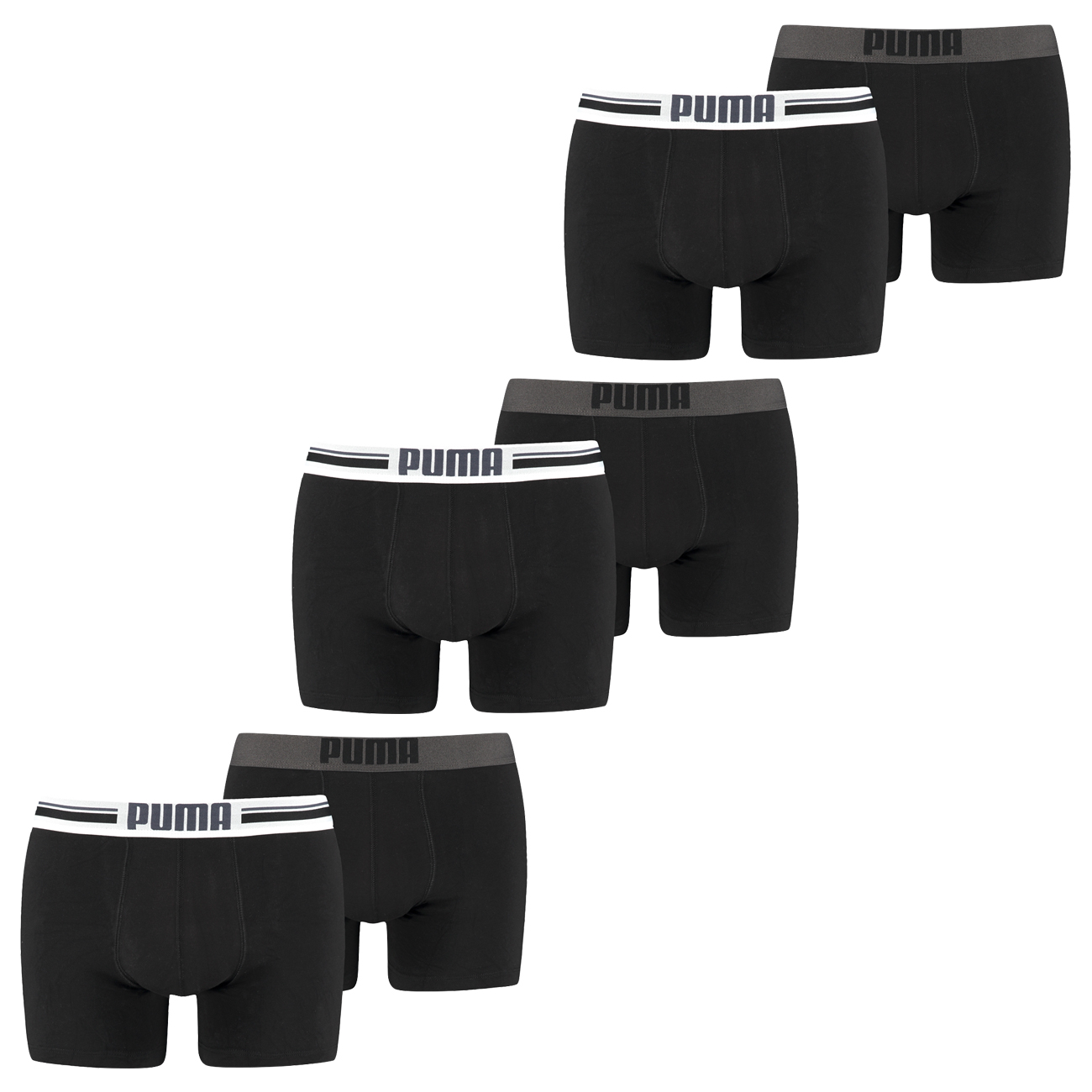 Puma Herren Boxershort PLACED LOGO BOXER 4er 6er 8er Multipack S M L XL