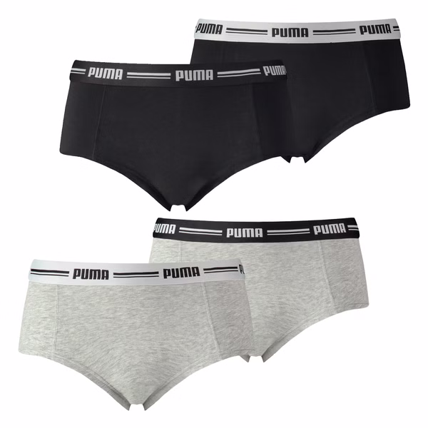Puma Damen Mini Short ICONIC HANG 4er 6er 8er Multipack XS S M L XL Puma Damen Mini Short ICONIC HANG 4er 6er 8er Multipack XS S M L XL