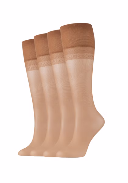 Camano Damen Feinstrümpfe Everyday Knee-Highs 20 DEN 4er Pack Camano Damen Feinstrümpfe Everyday Knee-Highs 20 DEN 4er Pack
