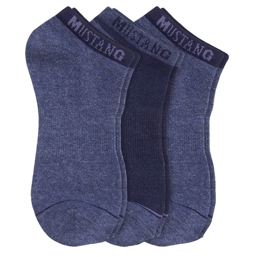Mustang Herren Sneaker Socken Basic 3er Pack