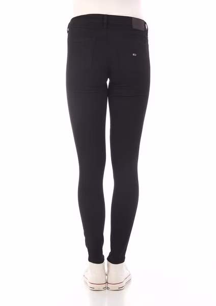Tommy Hilfiger Damen Jeans NORA MR SKNY STBKS - Skinny Fit - Schwarz - Staten Black Tommy Hilfiger Damen Jeans NORA MR SKNY STBKS - Skinny Fit - Schwarz - Staten Black