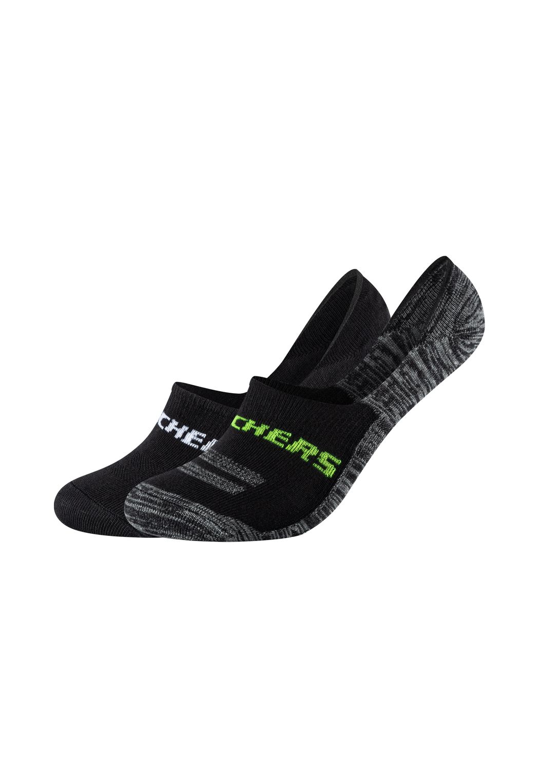 Skechers Unisex Footies MESH VENTILATION 2er Pack