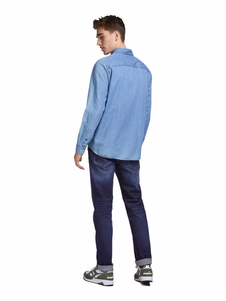 Jack & Jones Herren Jeans JJICLARK JJORIGINAL JOS 278 - Regular Fit - Blau - Blue Denim Jack & Jones Herren Jeans JJICLARK JJORIGINAL JOS 278 - Regular Fit - Blau - Blue Denim