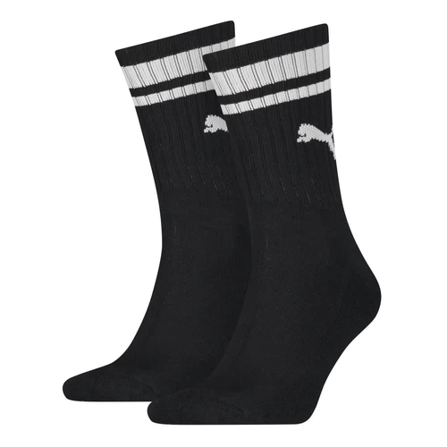 Puma Unisex Herren Damen Socken CREW HERITAGE STRIPE 2er Pack
