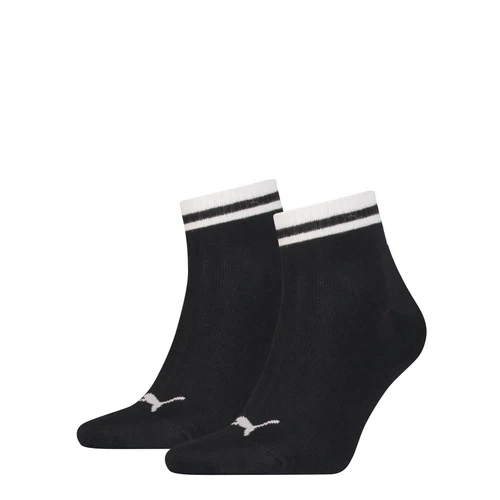 Puma Unisex Herren Damen Quarter Socken HERITAGE 2er Pack