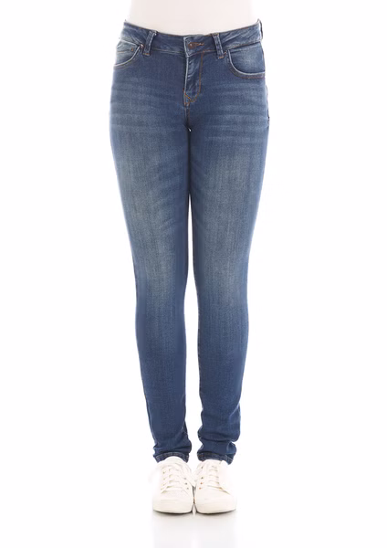 LTB Damen Jeans Nicole Skinny Fit - Blau - Aviana Wash LTB Damen Jeans Nicole Skinny Fit - Blau - Aviana Wash