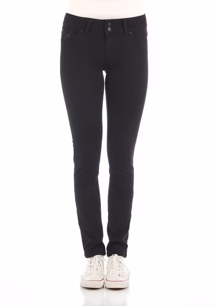 LTB Damen Jeans Molly M Super Slim Fit - Schwarz - Black to black Wash LTB Damen Jeans Molly M Super Slim Fit - Schwarz - Black to black Wash