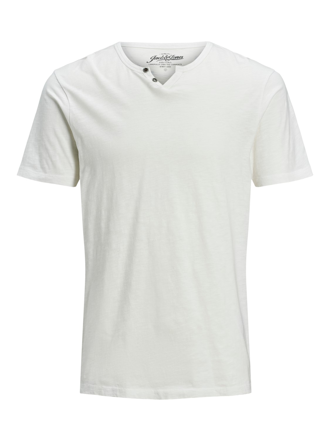 Jack & Jones Herren Rundhals T-Shirt JJESPLIT - Slim Fit