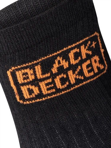 Black+Decker Unisex Herren Damen Sportsocken Heavy Fabric Crew 10er Pack