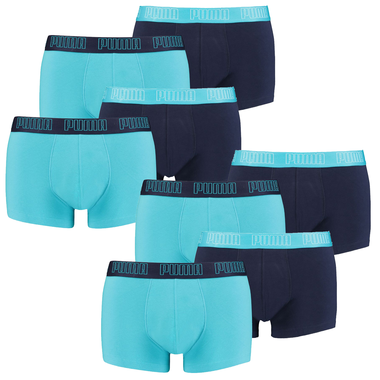 Puma Herren Boxershort Basic Trunk Shortboxer - 4er 6er 8er Multipack