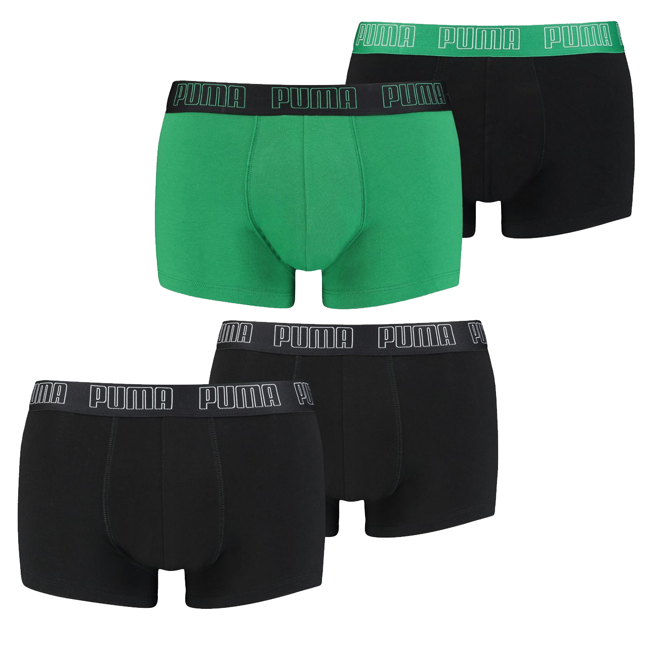 Puma Herren Boxershort Basic Trunk Shortboxer - 4er 6er 8er Multipack