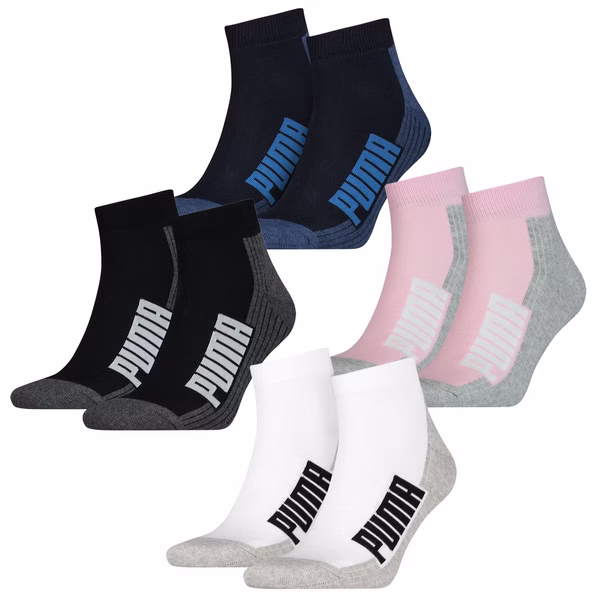 Quartersocken - PUMA UNISEX BWT CUSHIONED QUARTER 4er 6er 8er Multipack Quartersocken - PUMA UNISEX BWT CUSHIONED QUARTER 4er 6er 8er Multipack