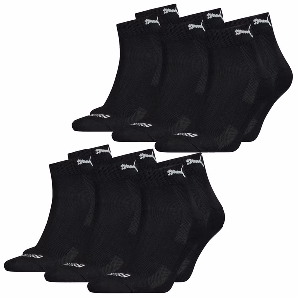 Quartersocken - PUMA CUSHIONED QUARTER UNISEX 6er 9er 12er Multipack Quartersocken - PUMA CUSHIONED QUARTER UNISEX 6er 9er 12er Multipack