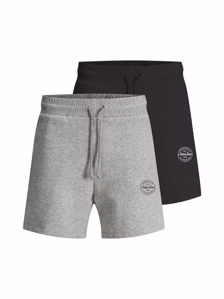 Jack & Jones Herren Sweat Short JJIMORE - 2er Pack Jack & Jones Herren Sweat Short JJIMORE - 2er Pack