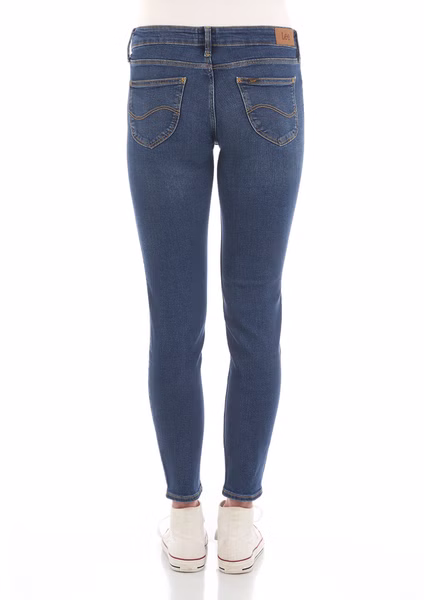 Lee Damen Jeans Scarlett - Skinny Fit  - Blau - Mid Martha Lee Damen Jeans Scarlett - Skinny Fit  - Blau - Mid Martha
