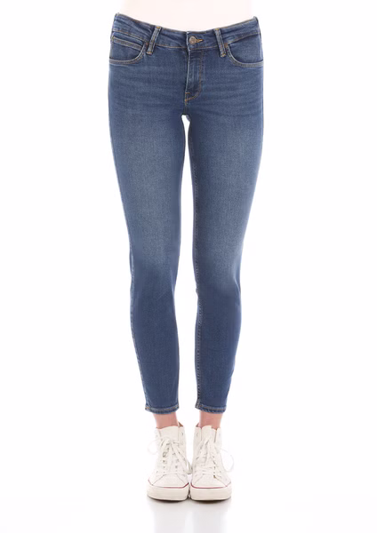 Lee Damen Jeans Scarlett - Skinny Fit  - Blau - Mid Martha Lee Damen Jeans Scarlett - Skinny Fit  - Blau - Mid Martha