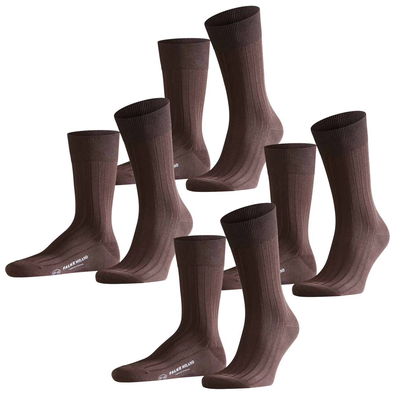 Businesssocken - Milano Socken - 2er 3er 4er Multipack günstig online kaufen