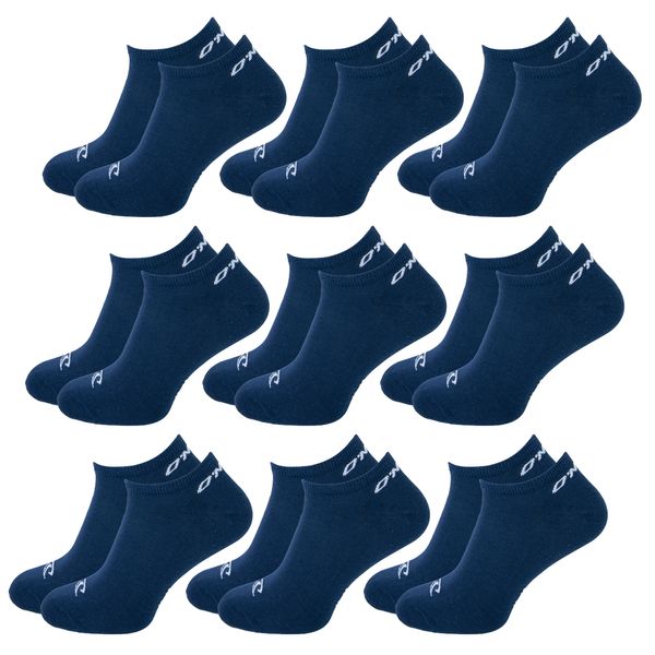 O'Neill Unisex Sneaker Socken 9er Pack 35-38 39-42 43-46 Schwarz Weiß Blau  Mix | eBay