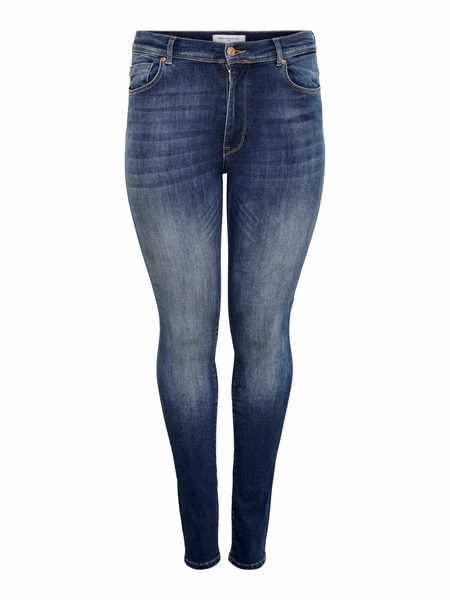 Carmakoma by Only Damen Jeans CARMAYA HW SK SHAPE UP - Skinny Fit - Blau - Dark Blue - Plus Size Carmakoma by Only Damen Jeans CARMAYA HW SK SHAPE UP - Skinny Fit - Blau - Dark Blue - Plus Size