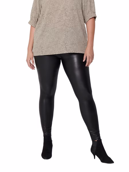 Carmakoma by Only Damen Leggings CARROOL COATED - Plus Size Carmakoma by Only Damen Leggings CARROOL COATED - Plus Size