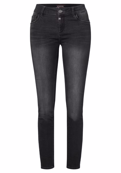 TIMEZONE Damen Jeans AleenaTZ - Tight Fit - Schwarz - Black Wash TIMEZONE Damen Jeans AleenaTZ - Tight Fit - Schwarz - Black Wash