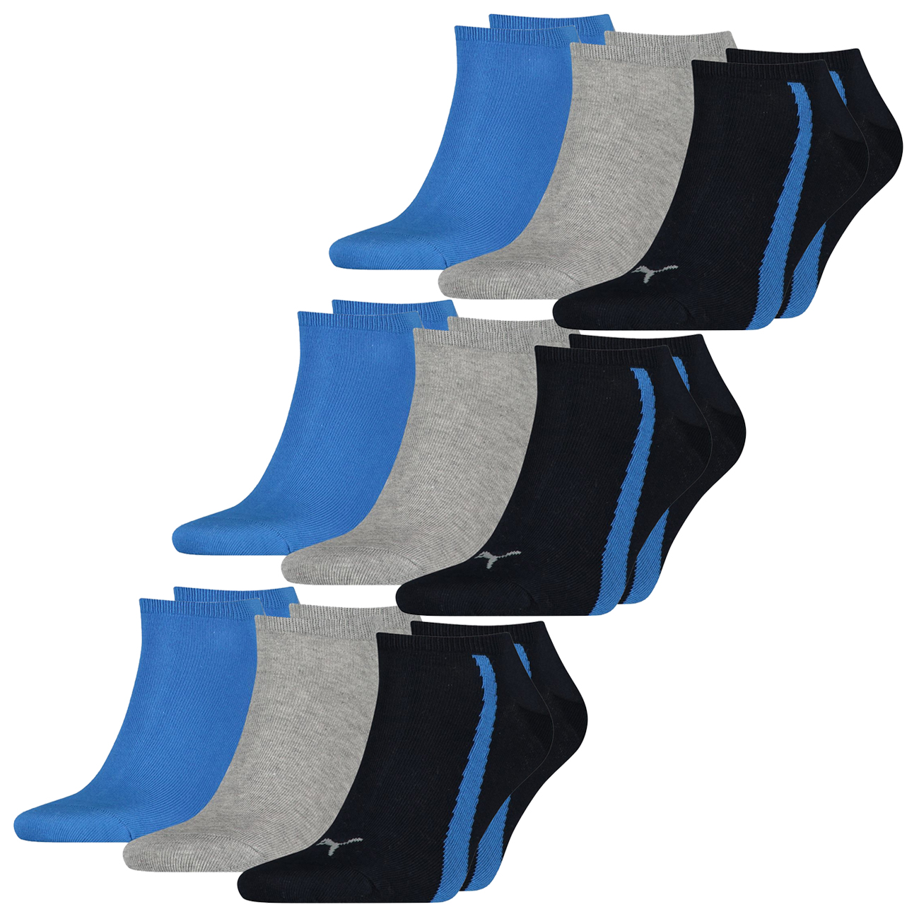 Puma Unisex Herren Damen Sneaker Socken LIFESTYLE 6er 9er 12er Multipack