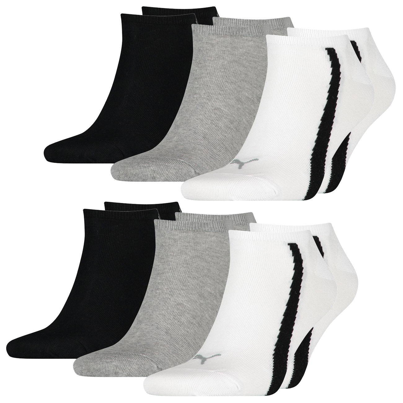 Puma Unisex Herren Damen Sneaker Socken LIFESTYLE 6er 9er 12er Multipack