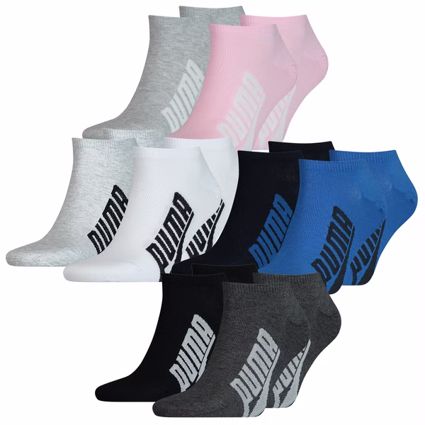 Sneakersocken - PUMA UNISEX BWT LIFESTYLE SNEAKER 4er 6er 8er Multipack Sneakersocken - PUMA UNISEX BWT LIFESTYLE SNEAKER 4er 6er 8er Multipack
