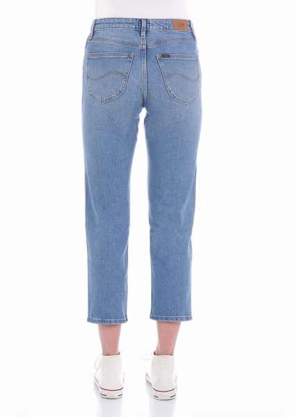 Lee Damen 3/4 Jeans Carol - Straight Fit  - Blau - Mid Soho Lee Damen 3/4 Jeans Carol - Straight Fit  - Blau - Mid Soho