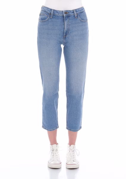 Lee Damen 3/4 Jeans Carol - Straight Fit  - Blau - Mid Soho Lee Damen 3/4 Jeans Carol - Straight Fit  - Blau - Mid Soho
