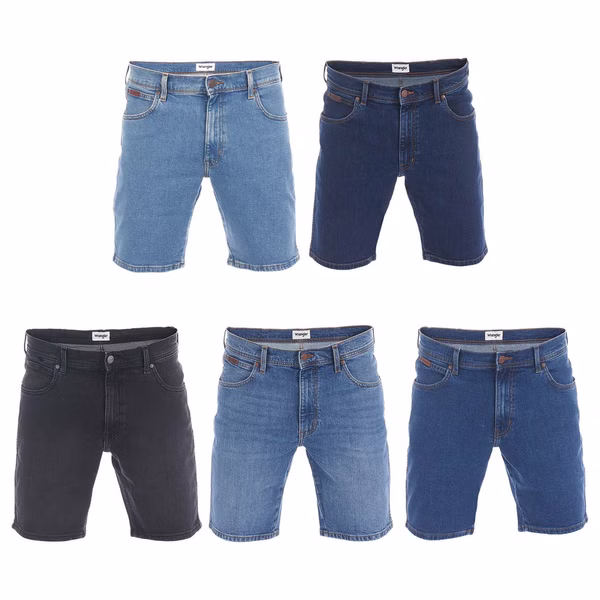 Wrangler Herren Jeans Short Texas Stretch Regular Fit Wrangler Herren Jeans Short Texas Stretch Regular Fit