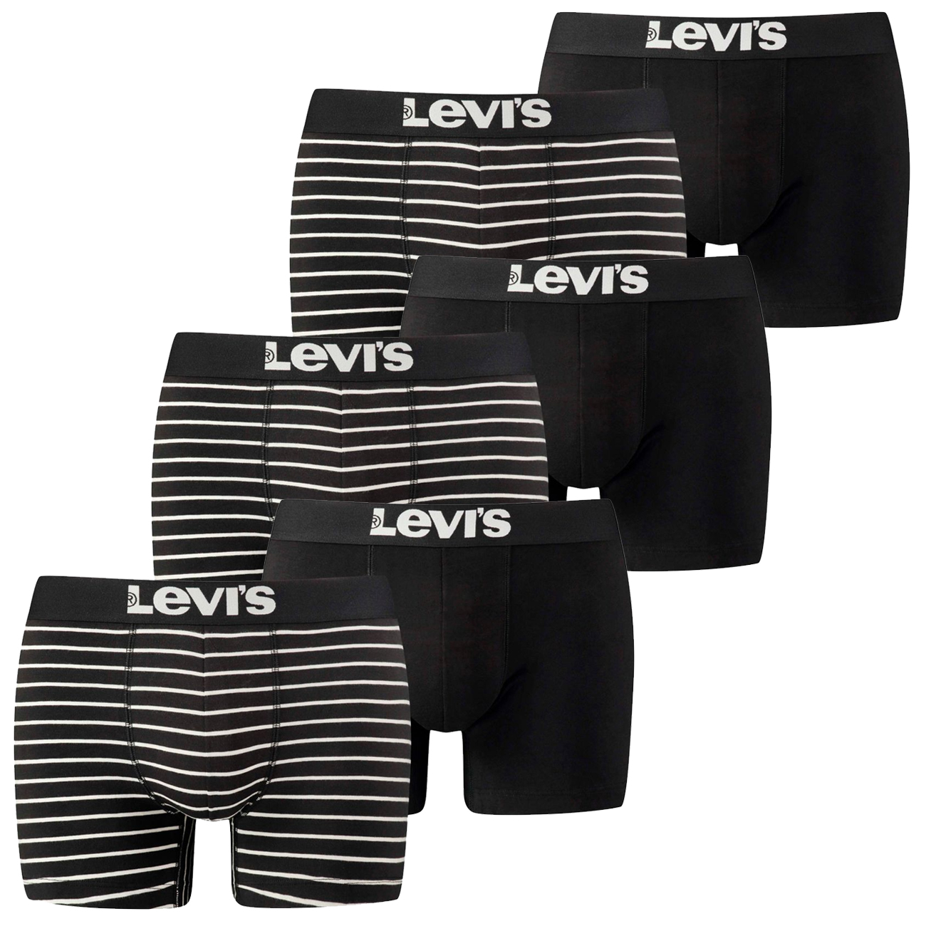 Levis Herren Boxershort Men Vintage Stripe YD Boxer 4er 6er 8er Multipack