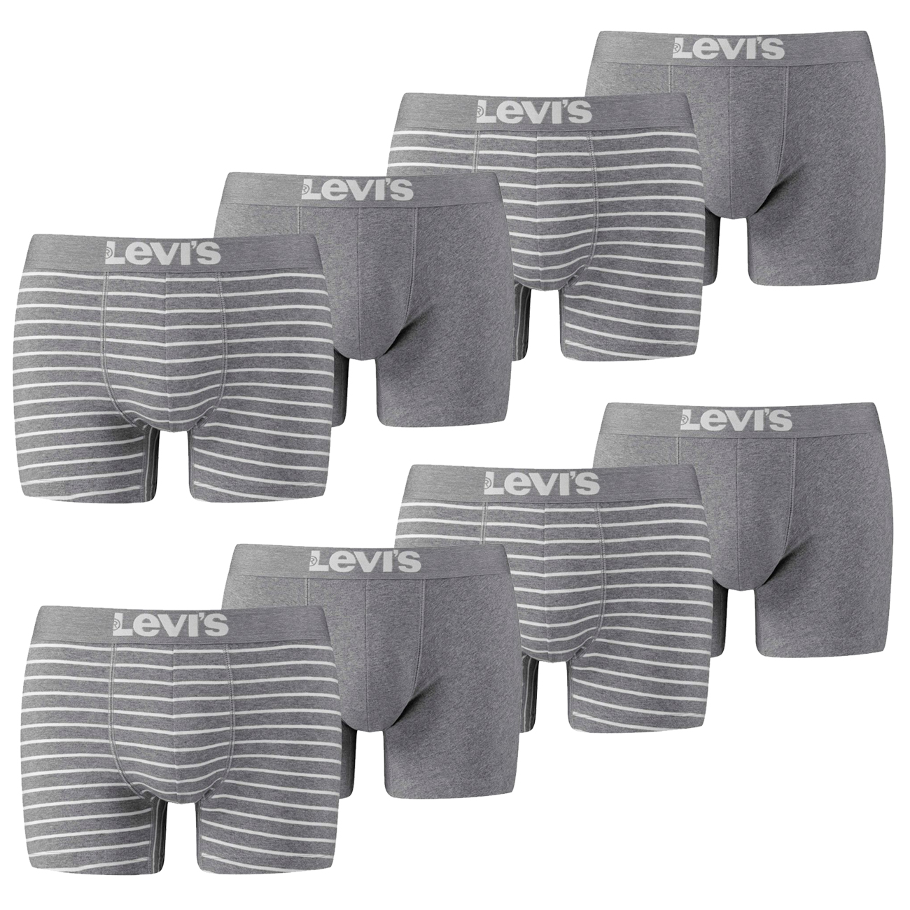 Levis Herren Boxershort Men Vintage Stripe YD Boxer 4er 6er 8er Multipack