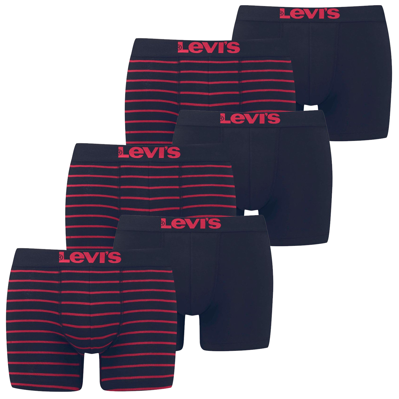 Levis Herren Boxershort Men Vintage Stripe YD Boxer 4er 6er 8er Multipack