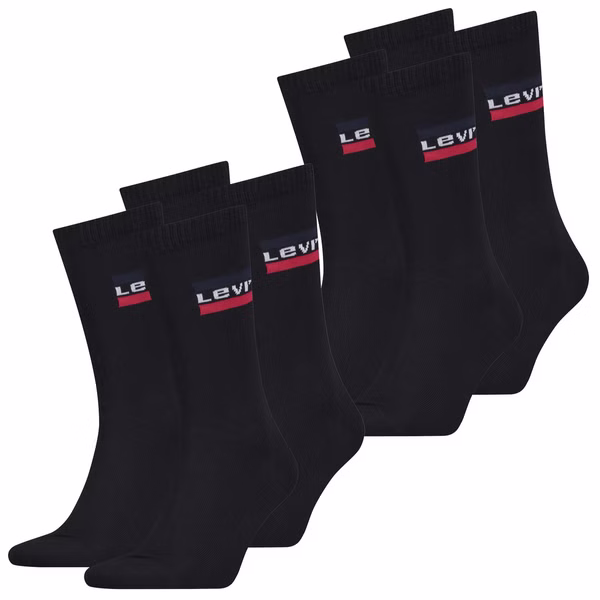 Sportsocken - LEVIS 168NDL REGULAR CUT SPRTWR LOGO 4er 6er 8er Multipack Sportsocken - LEVIS 168NDL REGULAR CUT SPRTWR LOGO 4er 6er 8er Multipack