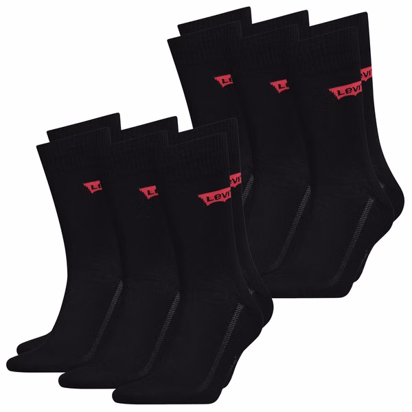 Sportsocken - LEVIS REGULAR CUT BATWING LOGO 6er 9er 12er Multipack Sportsocken - LEVIS REGULAR CUT BATWING LOGO 6er 9er 12er Multipack