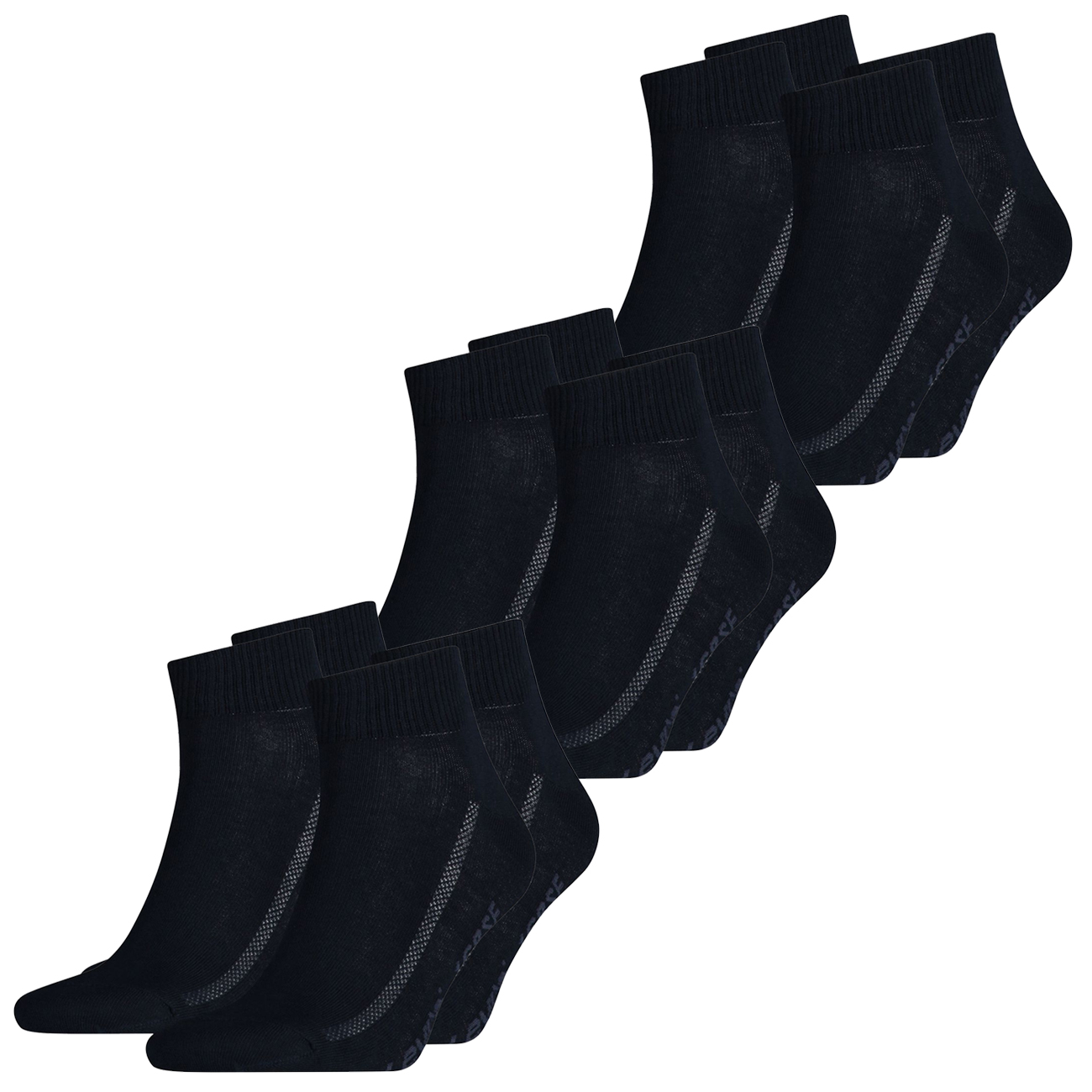 Levis Unisex Quarter Sportsocken 168SF Mid Cut 4er 6er 8er Multipack