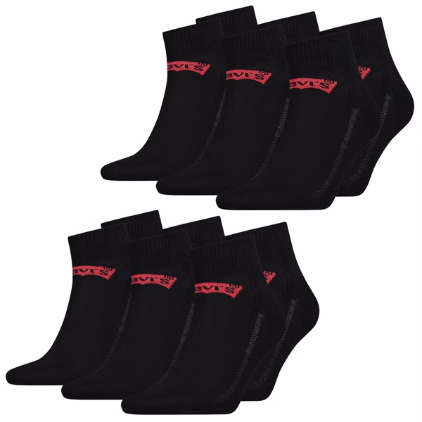 Quartersocken - MID CUT BATWING LOGO 6er 9er 12er Multipack Quartersocken - MID CUT BATWING LOGO 6er 9er 12er Multipack