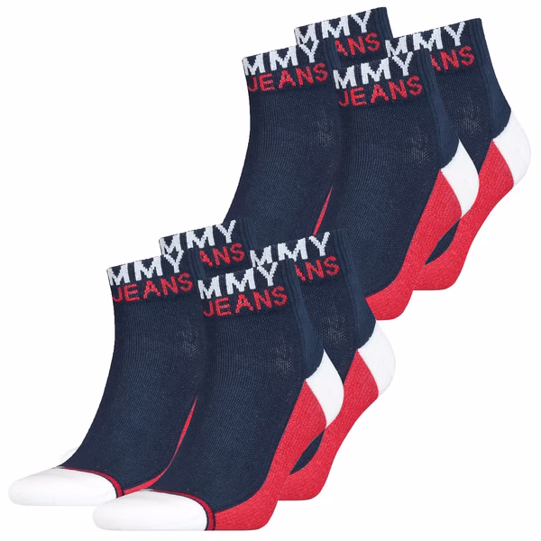 Quartersocken - TH UNISEX TOMMY JEANS QUARTER 4er 6er 8er Multipack Quartersocken - TH UNISEX TOMMY JEANS QUARTER 4er 6er 8er Multipack