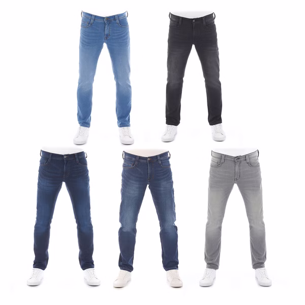 MUSTANG Jeans Herren Stretch lang Real X Oregon Tapered Fit MUSTANG Jeans Herren Stretch lang Real X Oregon Tapered Fit