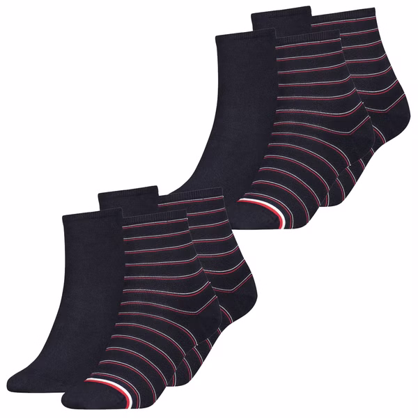 Quartersocken - TH WOMEN SHORT SOCK PREPPY 4er 6er 8er Multipack Quartersocken - TH WOMEN SHORT SOCK PREPPY 4er 6er 8er Multipack