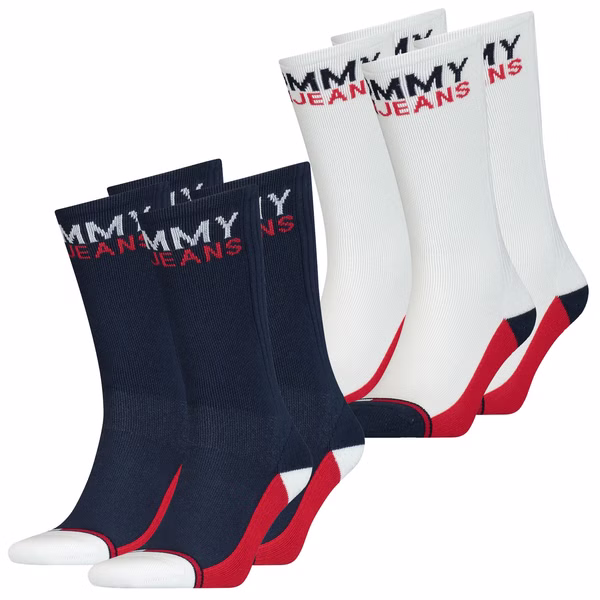 Sportsocken - TH UNISEX TOMMY JEANS VINTAGE CUT 4er 6er 8er Multipack Sportsocken - TH UNISEX TOMMY JEANS VINTAGE CUT 4er 6er 8er Multipack