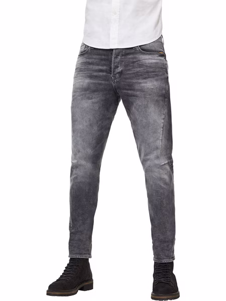 G-Star Herren Jeans Scutar 3D Slim Tapered - Grau - Vintage Basalt G-Star Herren Jeans Scutar 3D Slim Tapered - Grau - Vintage Basalt
