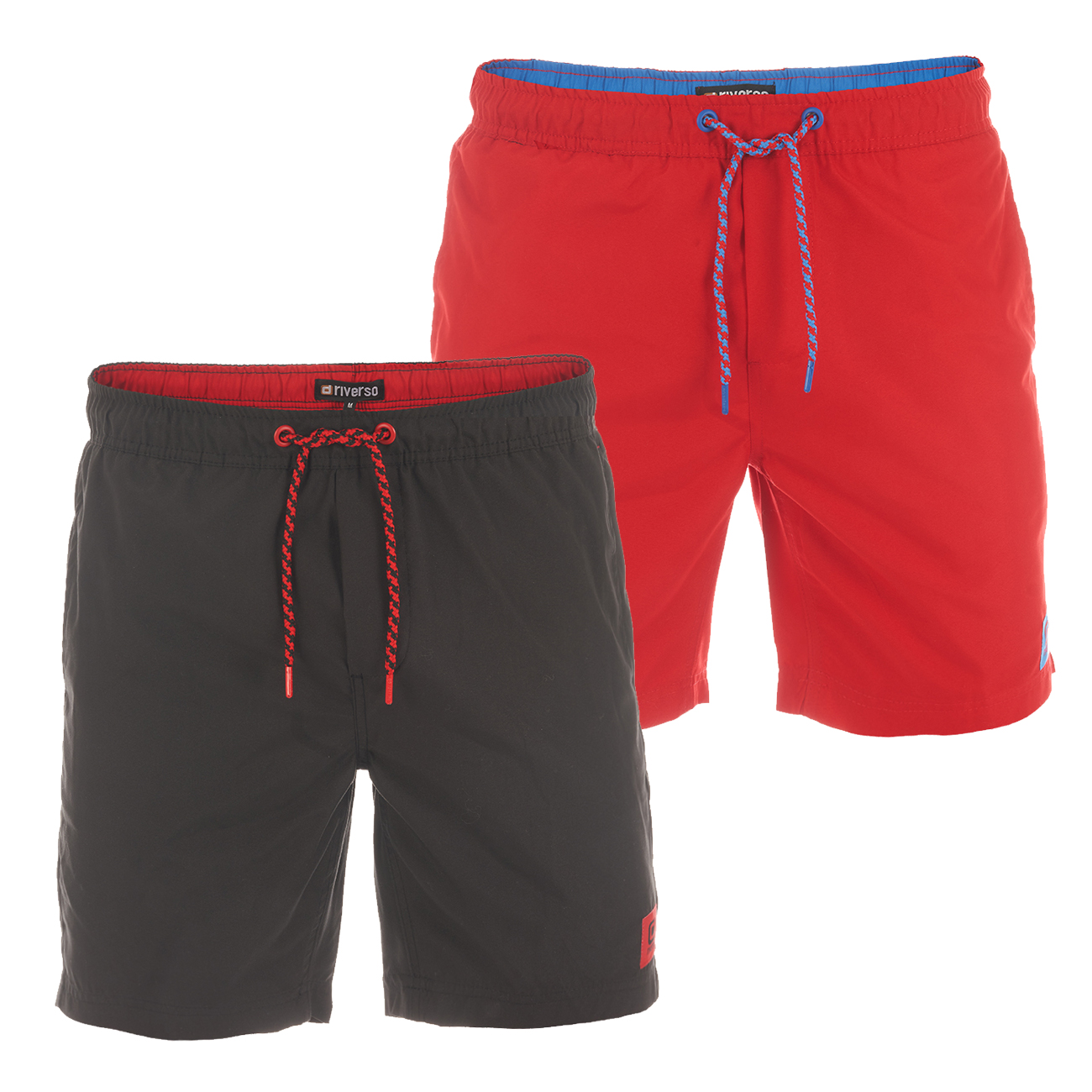 riverso Badehose Herren lang Badeshorts RIVDavid 2er Pack Set