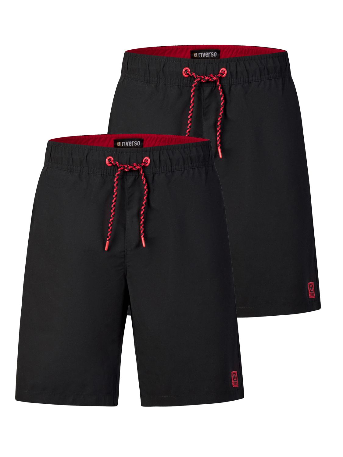 riverso Badehose Herren lang Badeshorts RIVDavid 2er Pack Set