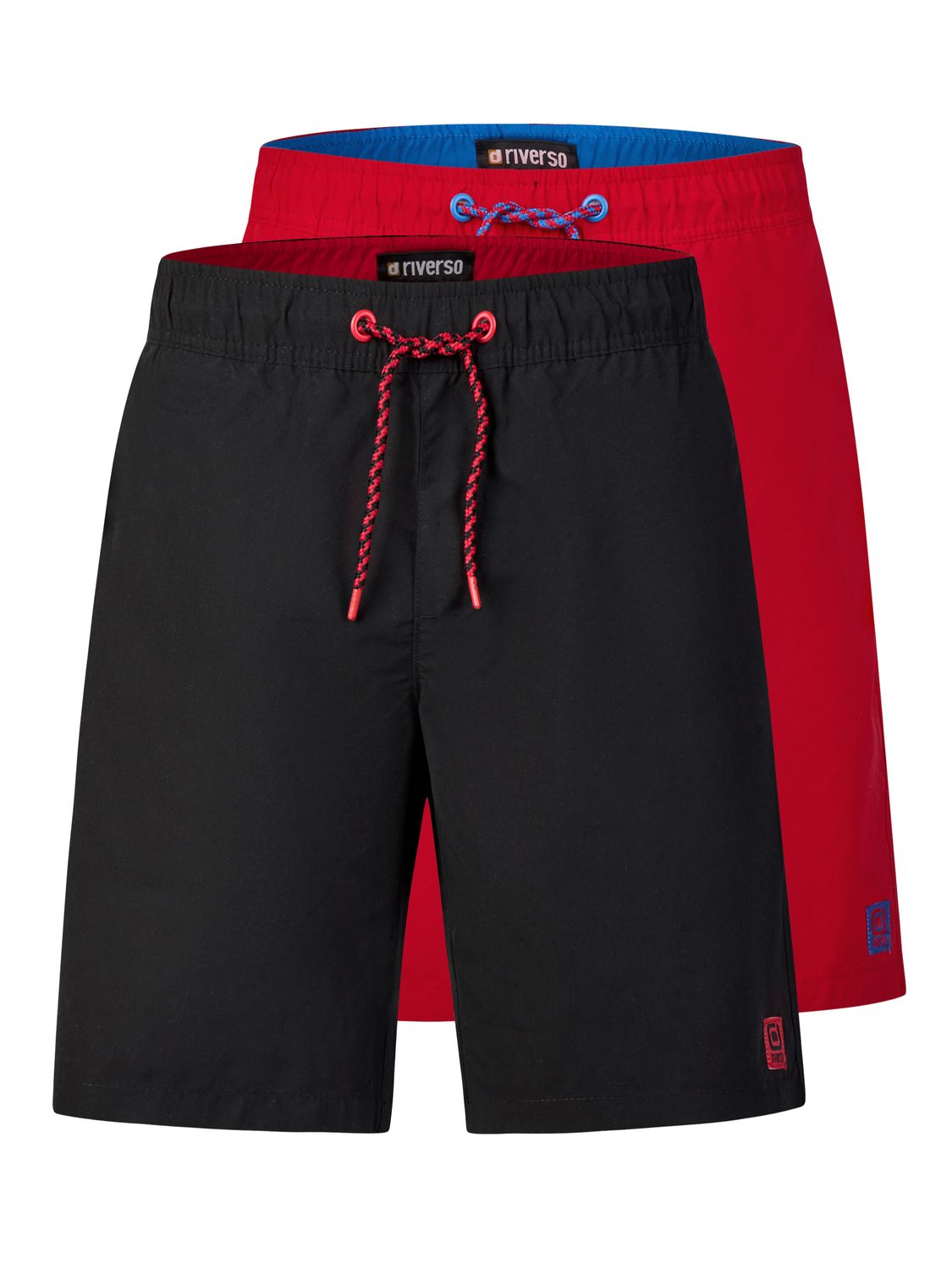 riverso Badehose Herren lang Badeshorts RIVDavid 2er Pack Set
