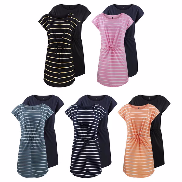 Only Damen Kleid ONLMAY S/S DRESS 2er Pack Only Damen Kleid ONLMAY S/S DRESS 2er Pack