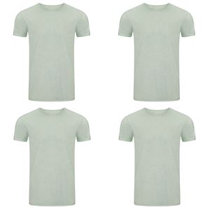 Herren Basic T-Shirt RIVMatteo Regular Fit 4er Pack