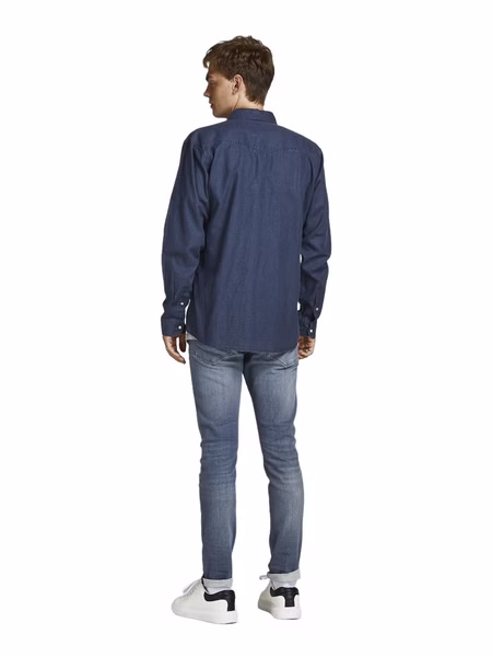 Jack & Jones Herren Jeans JJIGLENN JJICON JJ 857 50SPS - Slim Fit - Blau - Blue Denim Jack & Jones Herren Jeans JJIGLENN JJICON JJ 857 50SPS - Slim Fit - Blau - Blue Denim
